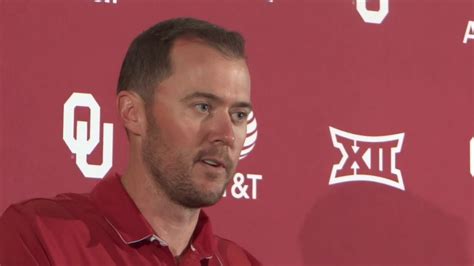 Ou Coach Lincoln Rileys Opening Statement Heading Into Texas Week