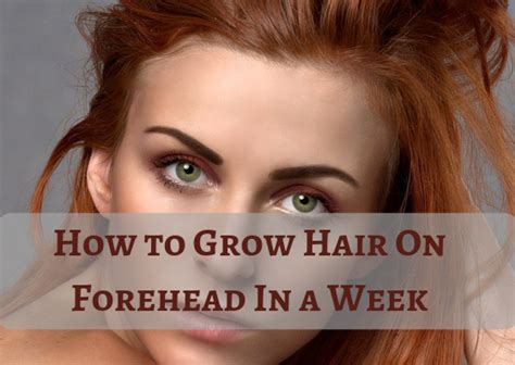 How To Grow Baby Hairs On Forehead Get More Anythinks