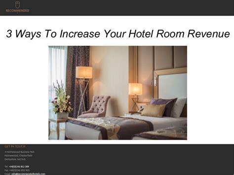3 Ways To Increase Your Hotel Room Revenue Recommended Hotels