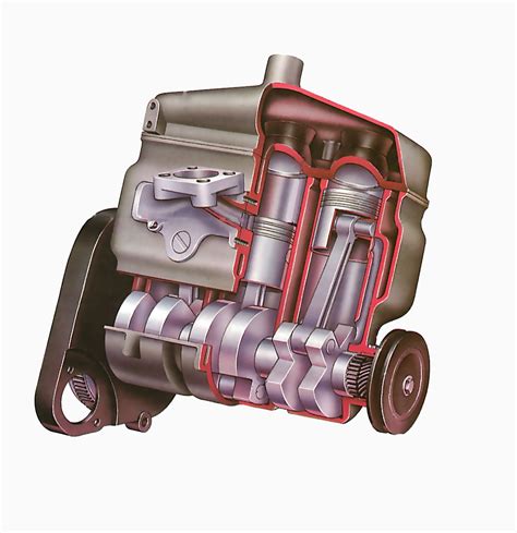 The engine is direct drive and features fuel injection and fadec. How a two-stroke engine works | How a Car Works