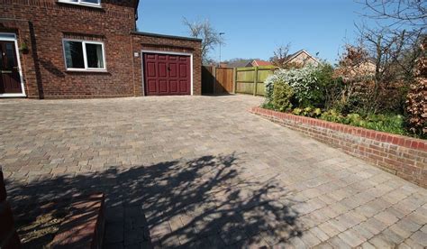 Sloping Driveway In Cringleford Landscaping Case Study