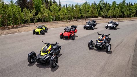 2023 Can Am Spyder And Can Am Ryker 3 Wheel Vehicles