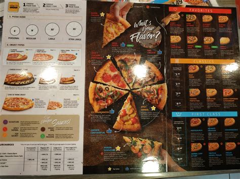 Świeża i gorąca pizza w 30min! Domino Pizza Menu Malaysia - Visit Malaysia