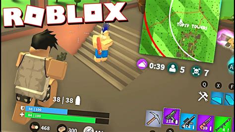 Crazy Full Fortnite Battle Royale In Roblox Must See 👀 Youtube