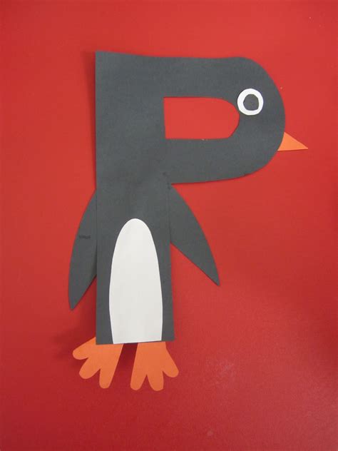 P Is For Penguin Preschool Alphabet Craft Penguin Crafts Preschool
