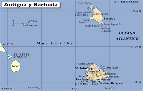 Mapa De Antigua Y Barbuda Mapas Mapamapas Mapa The Best Porn