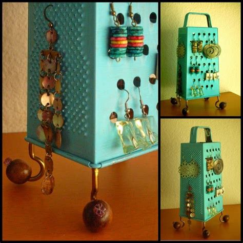 Cowies Craft And Cooking Corner Kitchen Grater Earring Holder Diy