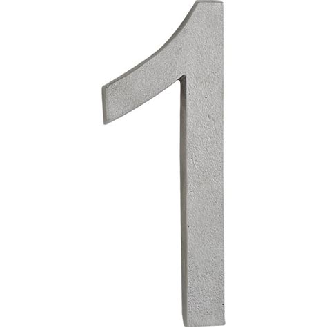 1 is also great for any new beginning: house number 1 | CB2