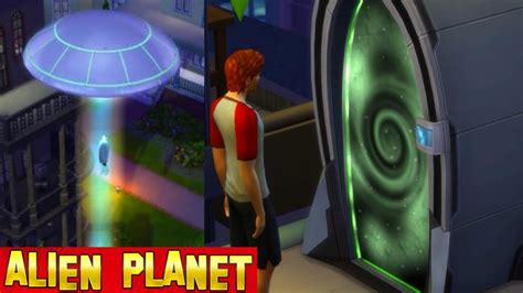 Sims 4 Alien World Scientist Level 10 Wormhole Generator Invention