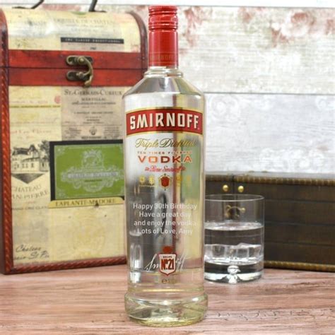 Personalised Smirnoff Vodka T