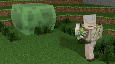 Slime Vs Iron Golem Youtube