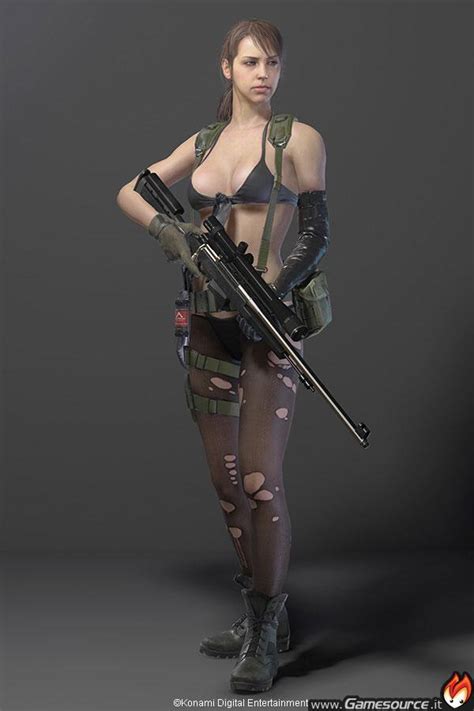 Metal Gear Solid V Making Of Del Modello D Di Quiet Gamesource