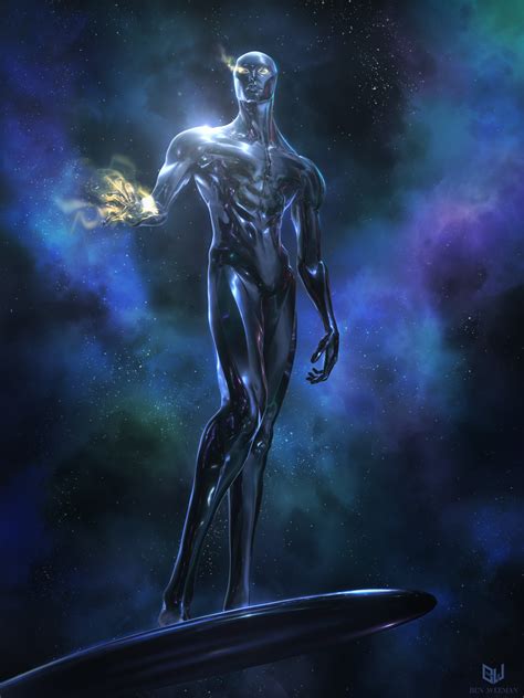 Ben Weeman Silver Surfer Concept Art