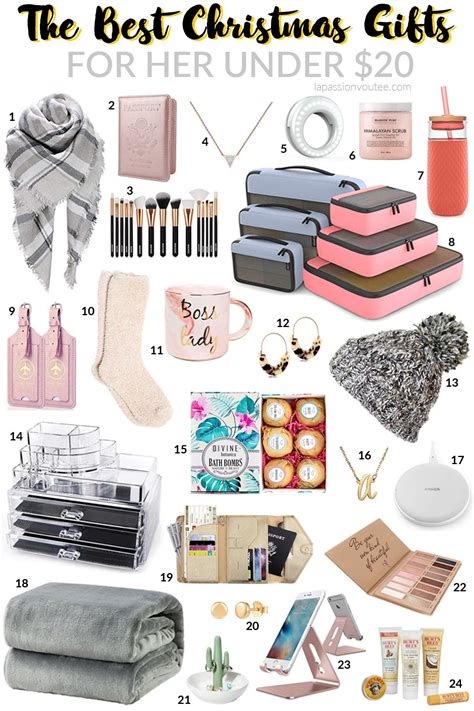 There you have it, our collection of the best gifts under $20. 23+ Best Christmas Gifts for Her under $20 | Cheap ...