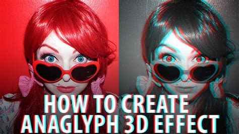 How To Create Anaglyph 3d Effect — Photoshop Tutorial Rada