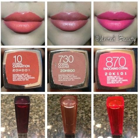 Coral Lipstick Coral Lipstick Coral Lipstick Drugstore Maybelline