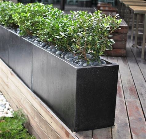 20 Tall Concrete Outdoor Planters