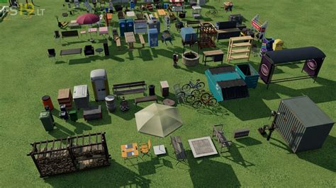 Decoration Pack Prefab V Fs Mods Farming Simulator Mods