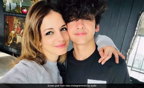 Sussanne Khans Post For Son Hrehaan On Being Offered Merit Scholarship
