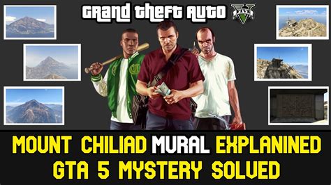 The Mount Chiliad Mural Mystery Gta 5 Mystery Solved Youtube