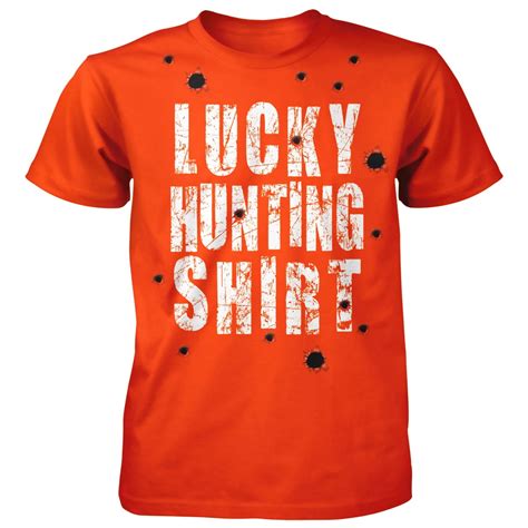 Superb Selection Lucky Hunting Shirt Deer Hunting T Shirt