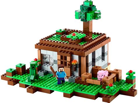 √ moderne häuser bauen dasbesteaus minecraft modernes großes haus von minecraft häuser bauen anleitung photo. LEGO® Minecraft Steves Haus 21115
