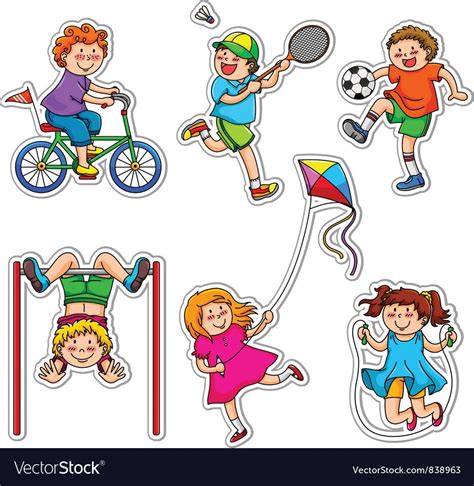 Kids Doing Physical Activities Through Play Download A Free Preview Or