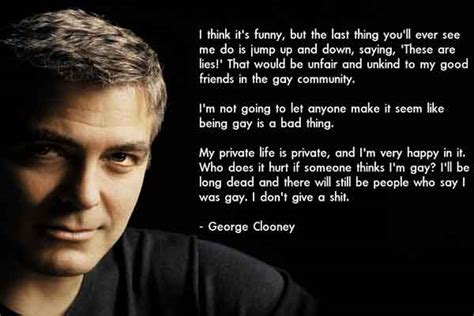 Like A Boss George Clooneys Response To Rumors That Hes Gay Funny
