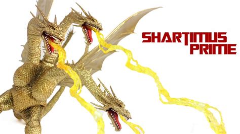 King ghidorah first appears in ghidorah, the three headed monster (1964), and was originally meant to be as powerful on its own as mothra, rodan and godzilla put together. SH MonsterArts King Ghidorah Tamashii Nations Bandai Godzilla Action Figure Review - YouTube