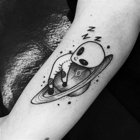 Cute Alien Tatuagem Tatuagens Aleatórias E Ideias De Tatuagens