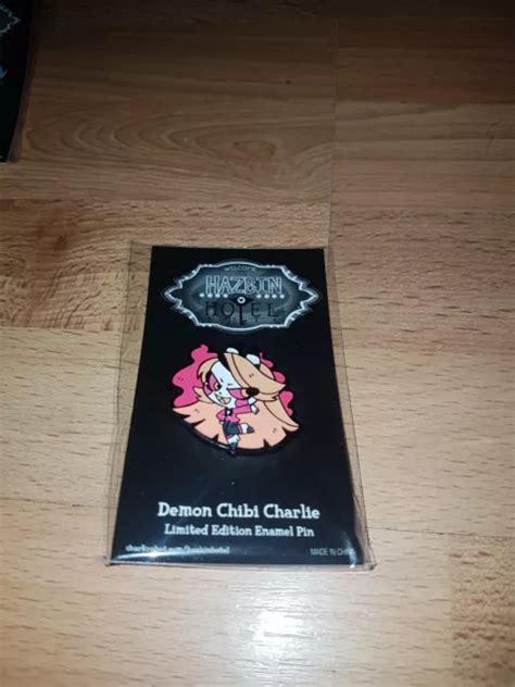 Hazbin Hotel Helluva Boss Enamel Pin Vivziepop Demon Chibi Charlie