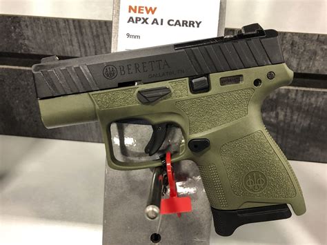 First Look Berettas New Optics Ready Apx A1 Carry 9mm Pistol The