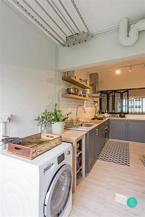 Our kitchen design service and development services make the process of building your new project simple. How To Make Better Use Of Your Home's Service Yard | Qanvast