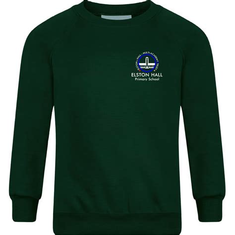 Elston Hall Crew Neck Sweatshirt Shop Online Lads And Lasses Schoolwear