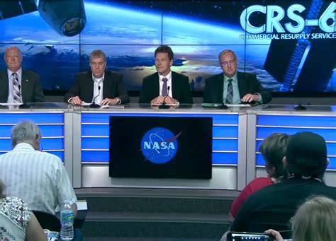 Nasa Spacex Crs 6 Pre Launch News Briefings Spaceref