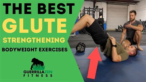 Top Glute Exercises Bodyweight Glute Strengthening Youtube