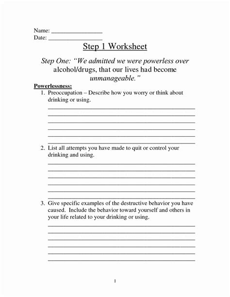 30 Emotional Sobriety Worksheets Pdf Worksheets Decoomo