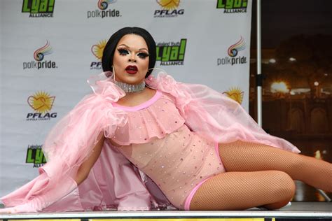 Florida Memory • Drag Performer Vanessa Vanjie Mateo On Stage During The Polk Pride In The Park