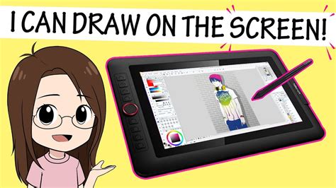 I Can Draw On The Screen Xp Pen Artist Pro Unboxing Review Youtube