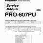 Pioneer Elite Pro 506pu Manual