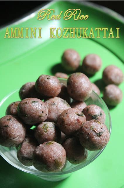 Red Rice Ammini Kozhukattai Recipe Yummy Tummy Indian Breakfast