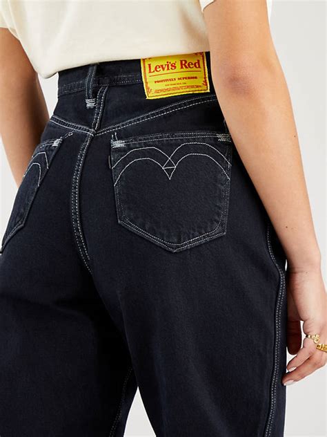 Levis® Red™ High Loose Tapered Jeans Black Levis® Gb
