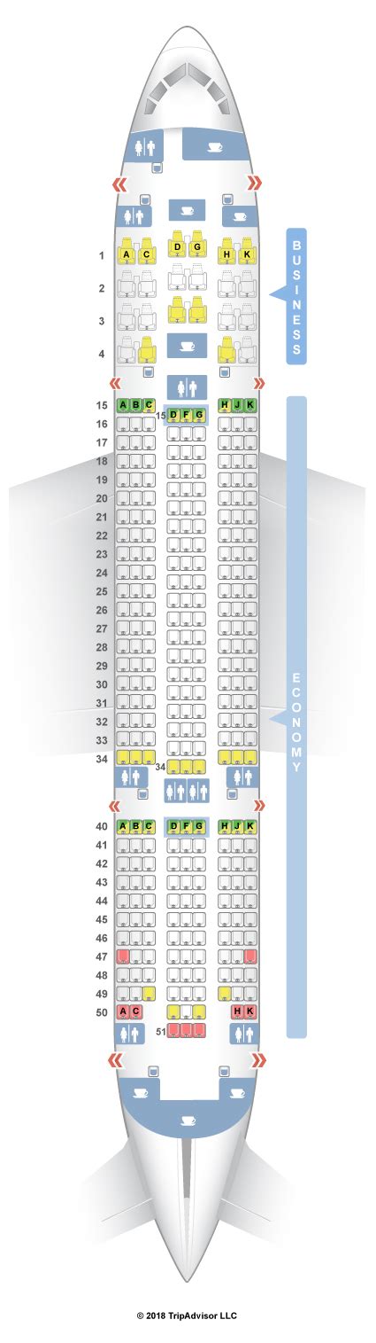Seatguru Seat Map Air Europa Boeing 787 8 788