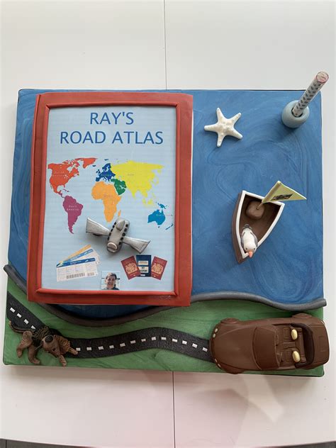 Road Atlas Alexander Cakes Cake Makers Kuchen Cake Pastries