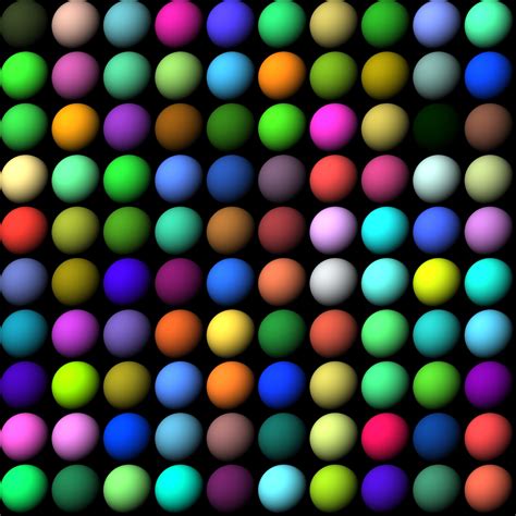 Colorful Sphere Grid Free Stock Photo Public Domain Pictures