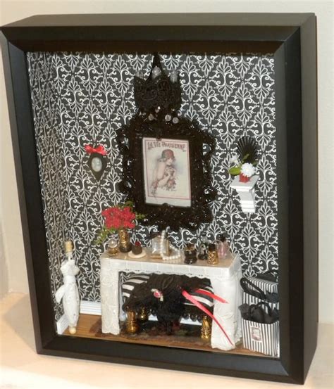 Dollhouse Miniature Room Box Shadow Box 112th Scale Ooak Art
