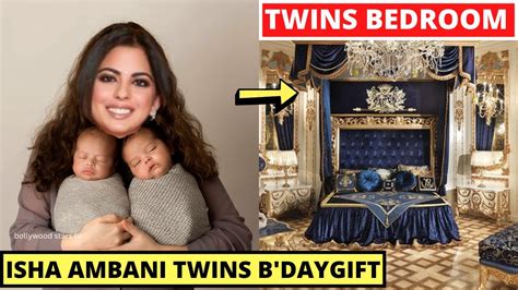 Isha Ambani Most Expensive Birthday T To Her Twin Babies Youtube