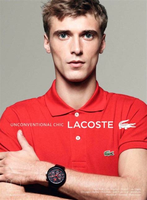 Clément Chabernaud By David Sims Lacoste Springsummer 2013 Watches Campaign Fashionopher