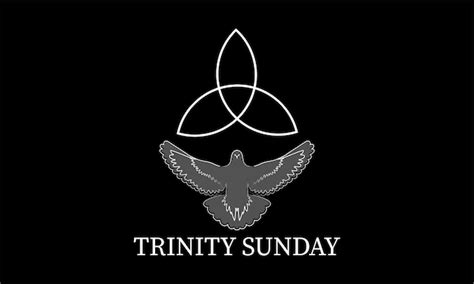 Premium Vector Trinity Sunday The First Sunday After Pentecost In
