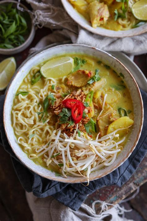 Soto Ayam Indonesian Chicken Soup Pick Up Limes